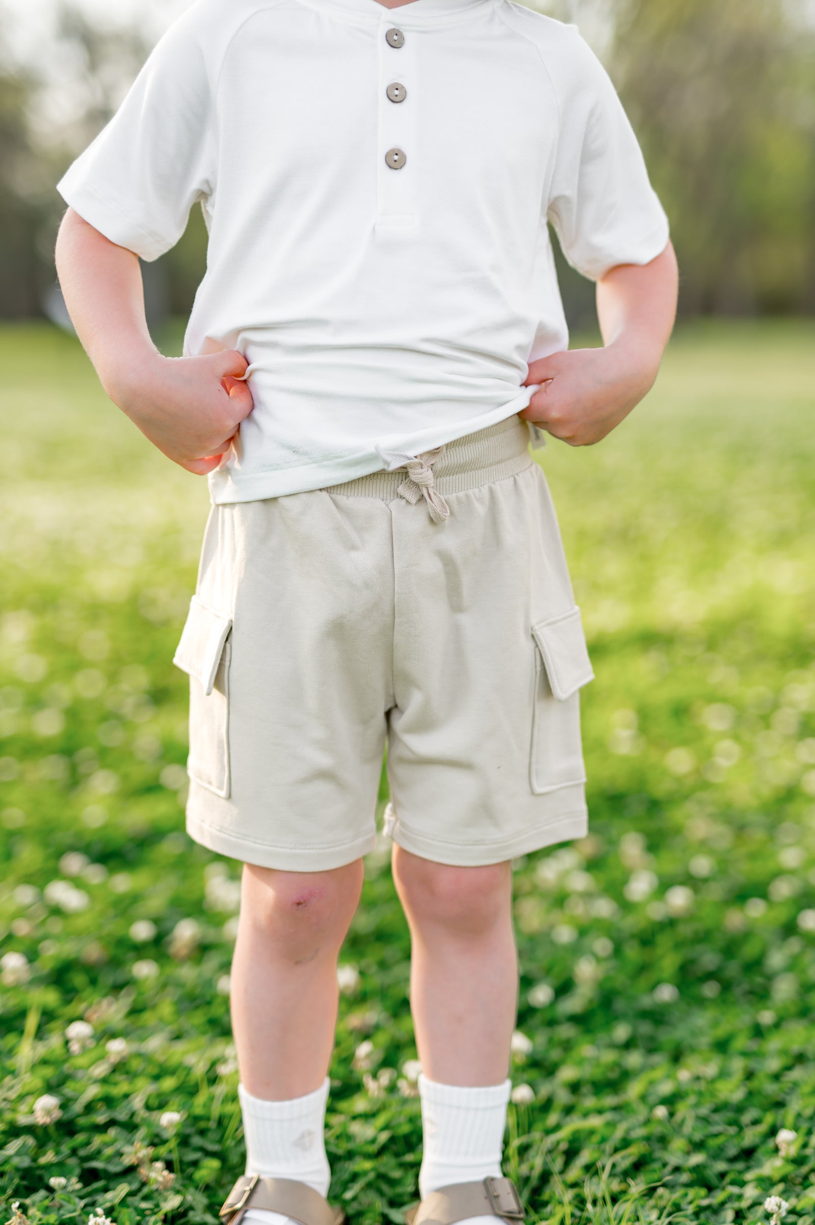 Cargo Short in Oat - Image 5