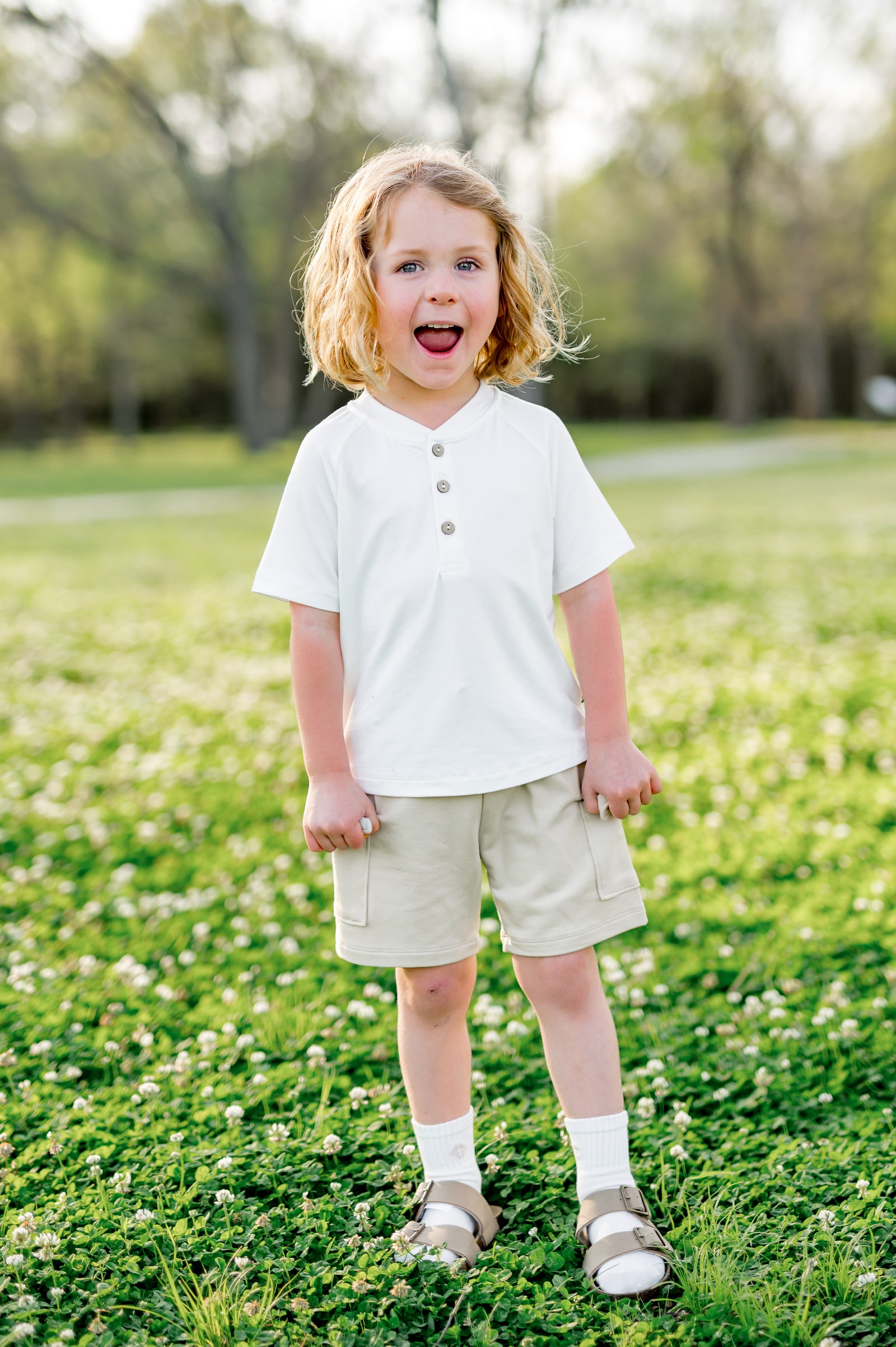 Cargo Short in Oat - Image 6