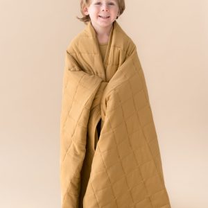 Toddler Blanket in Ochre 2.5