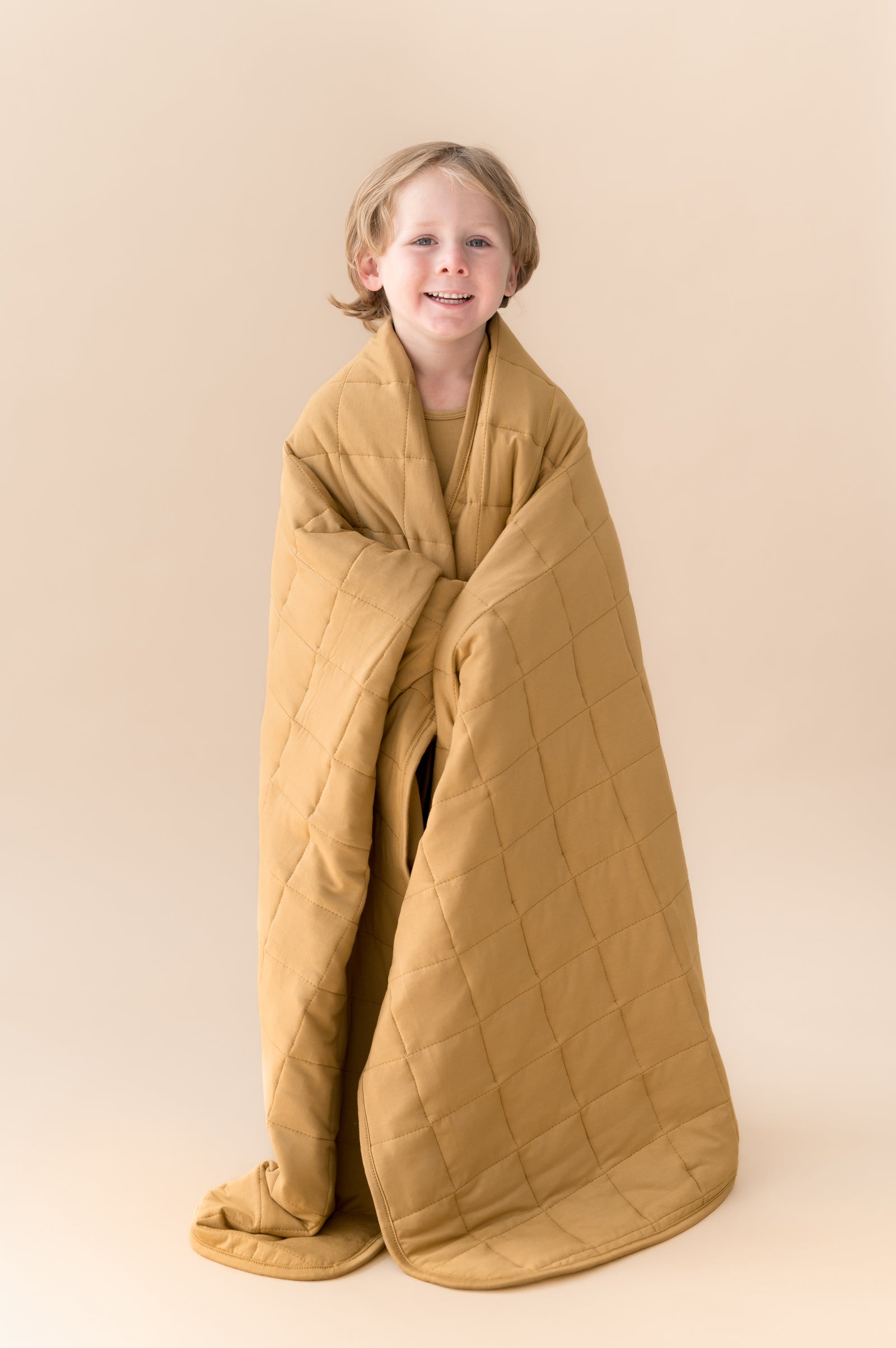 Toddler Blanket in Ochre 2.5