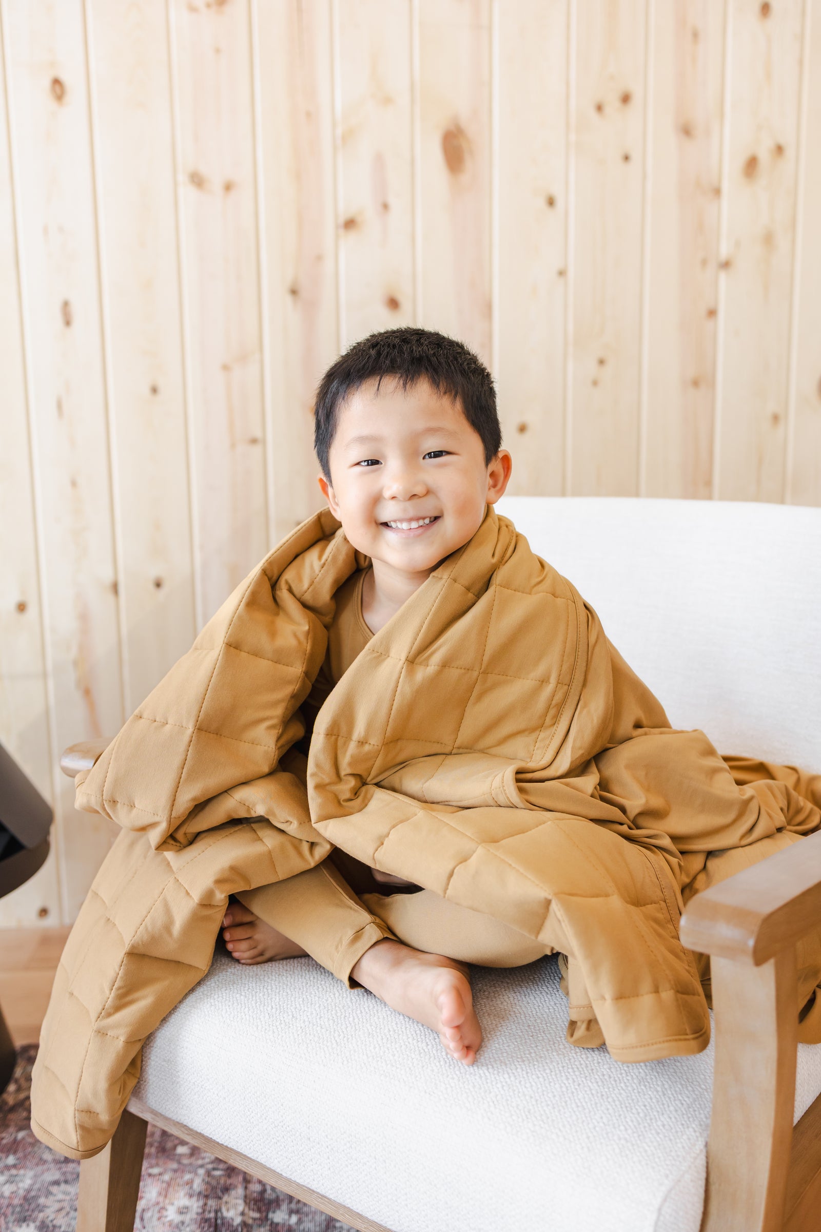 Youth Blanket in Ochre 2.5