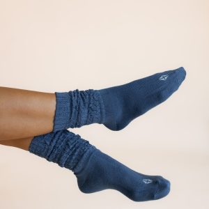 Adult Scrunch Socks in Oxford