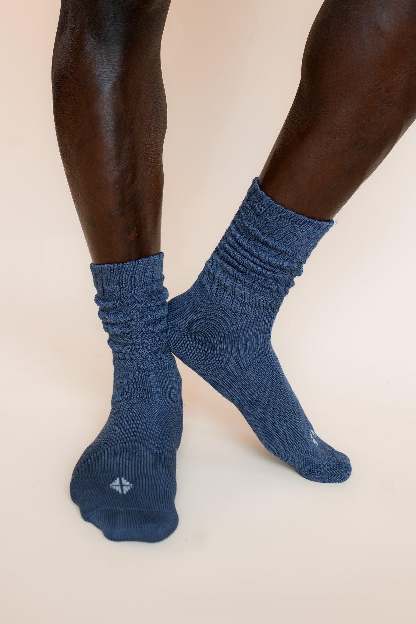 Adult Scrunch Socks in Oxford - Image 4