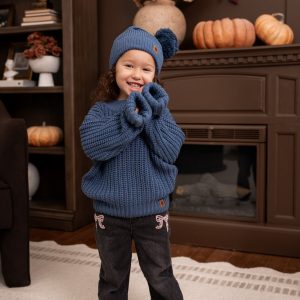Chunky Knit Sweater in Oxford