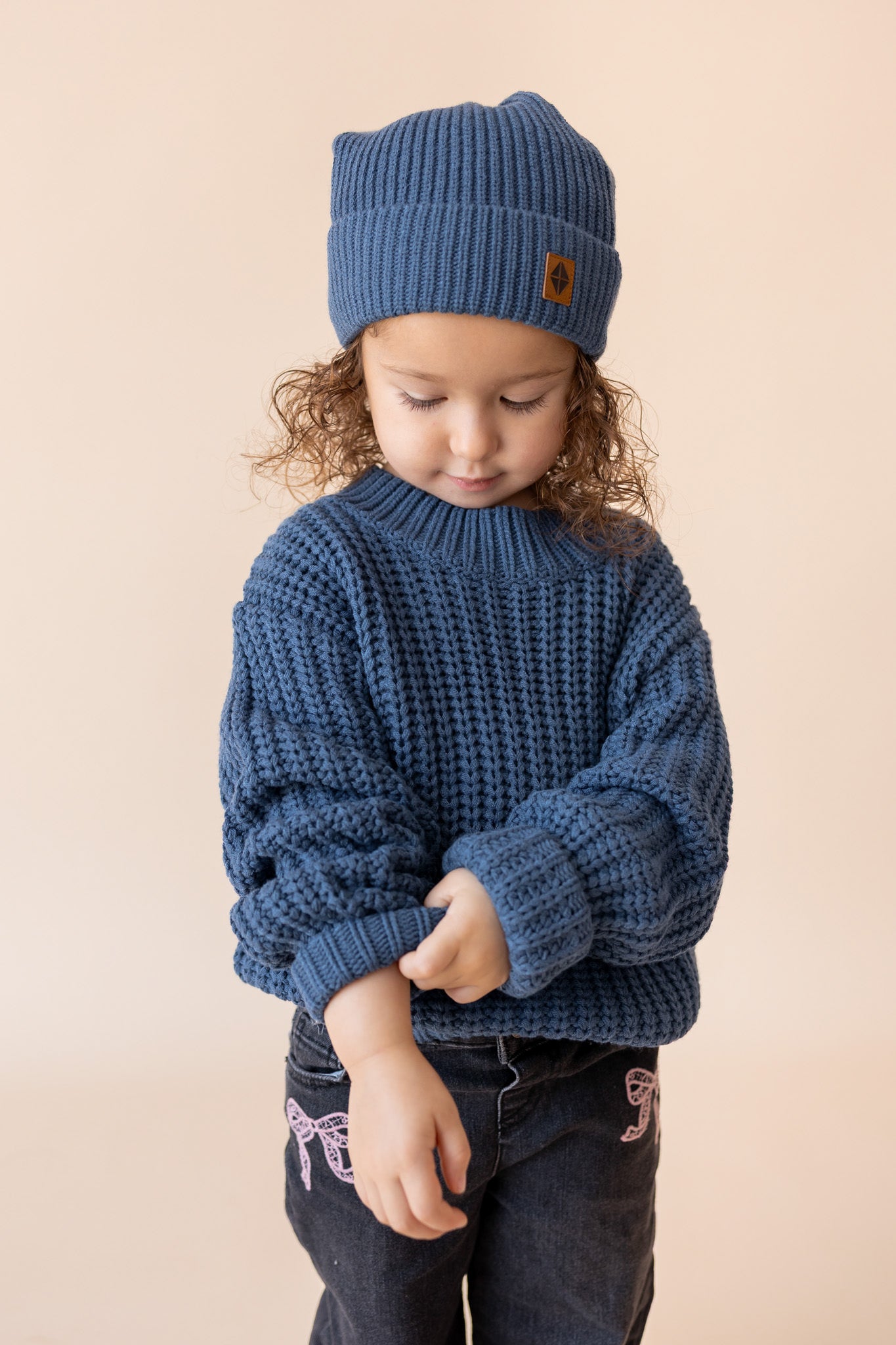 Chunky Knit Sweater in Oxford - Image 6
