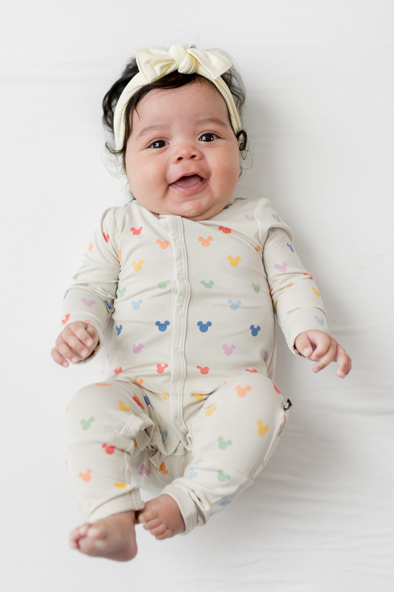 Romper in Pastel Mickey Mouse - Image 3