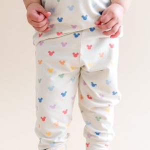 Pant in Pastel Mickey Mouse