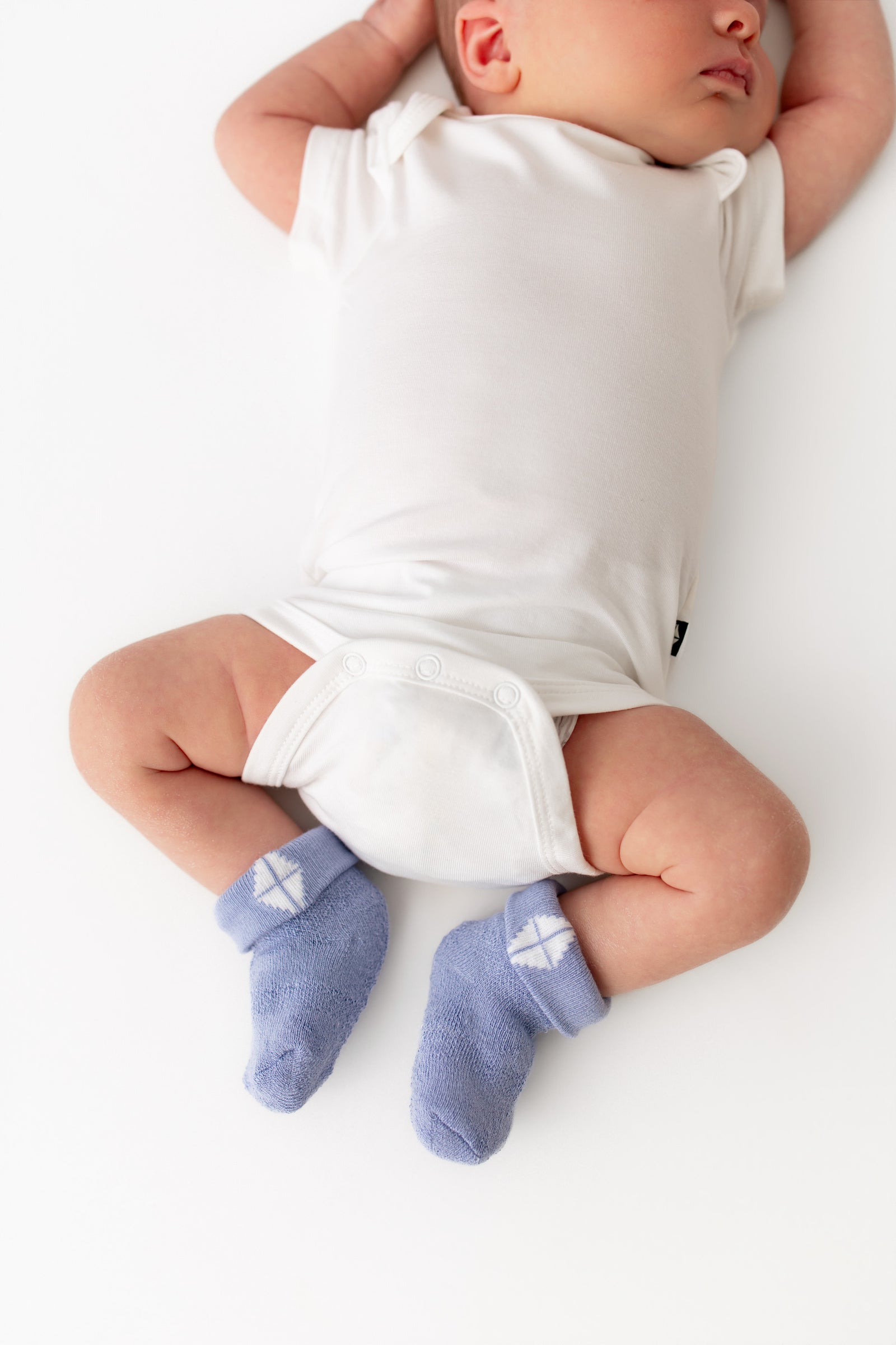 Baby 3-Pack Socks in Petal - Image 3