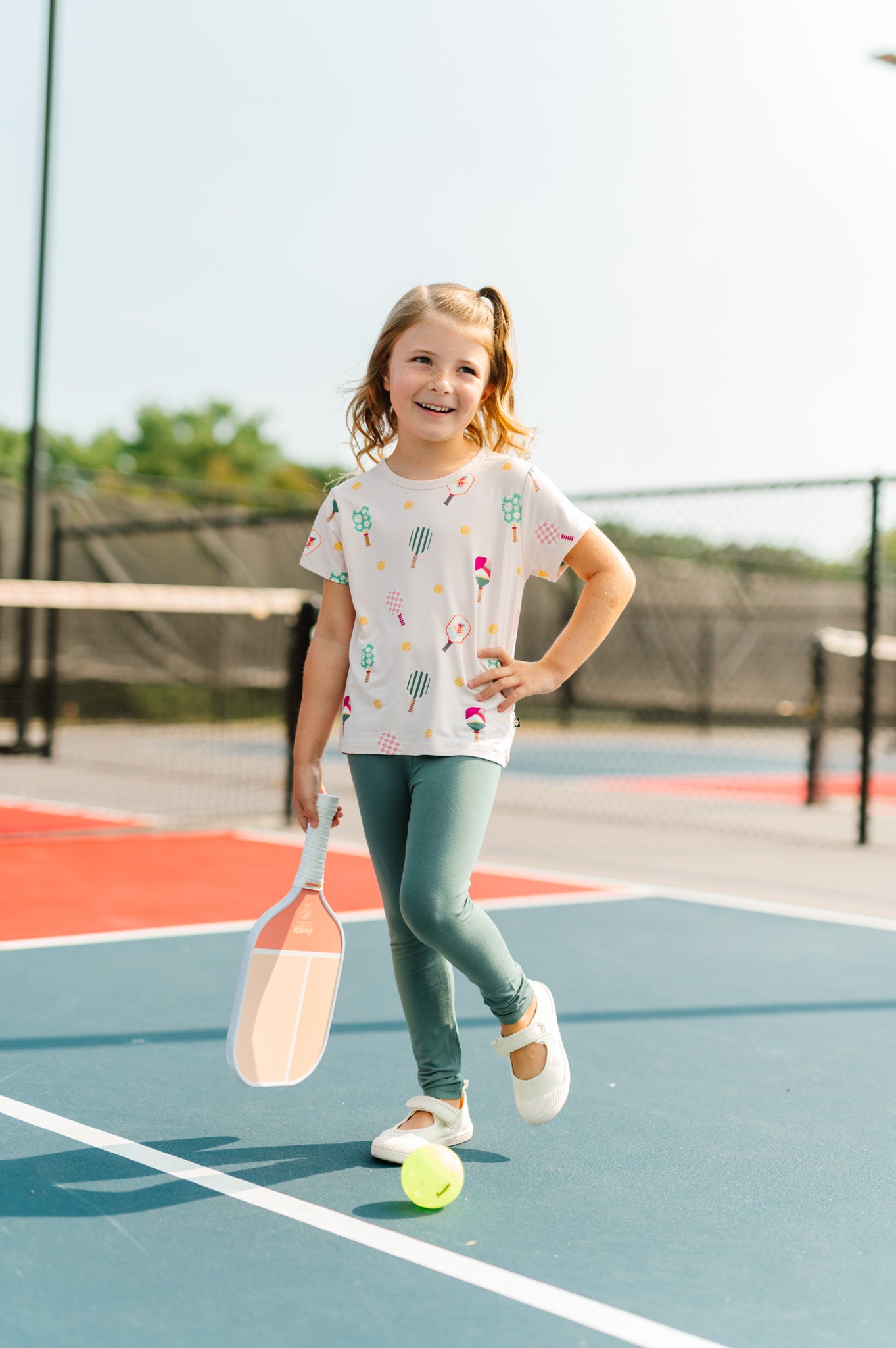 Toddler Basic Tee in Pickleball - Image 3