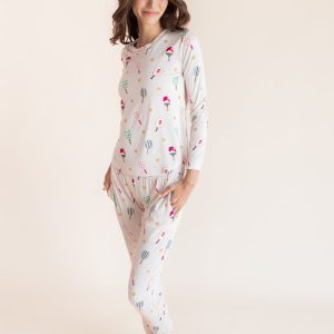 Women's Jogger Pajama Set in Pickleball