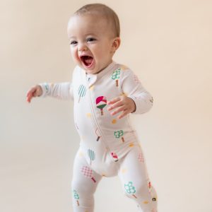 Zippered Romper in Pickleball