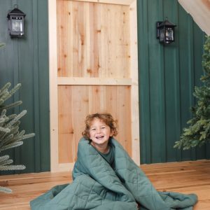 Youth Blanket in Pine 2.5