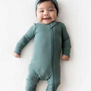 Ribbed Headwrap in Pine