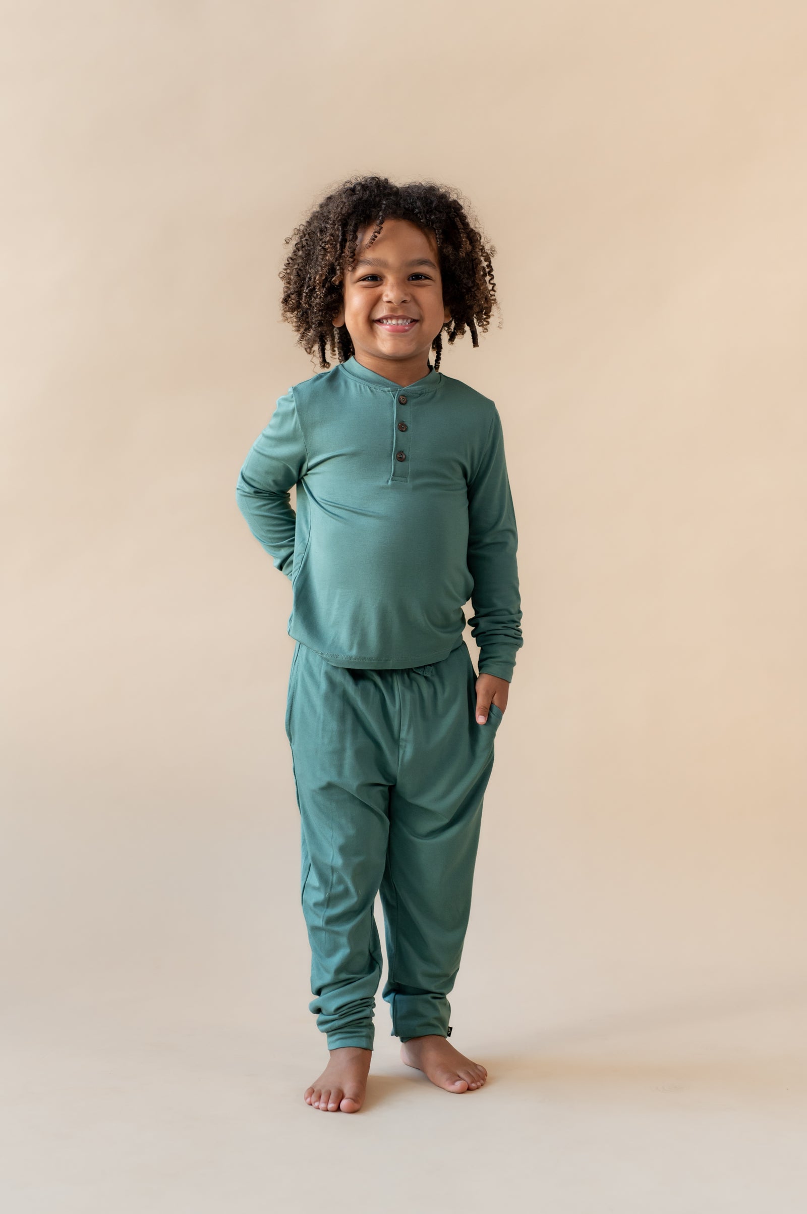 Toddler Jogger Pant in Pine - Image 3