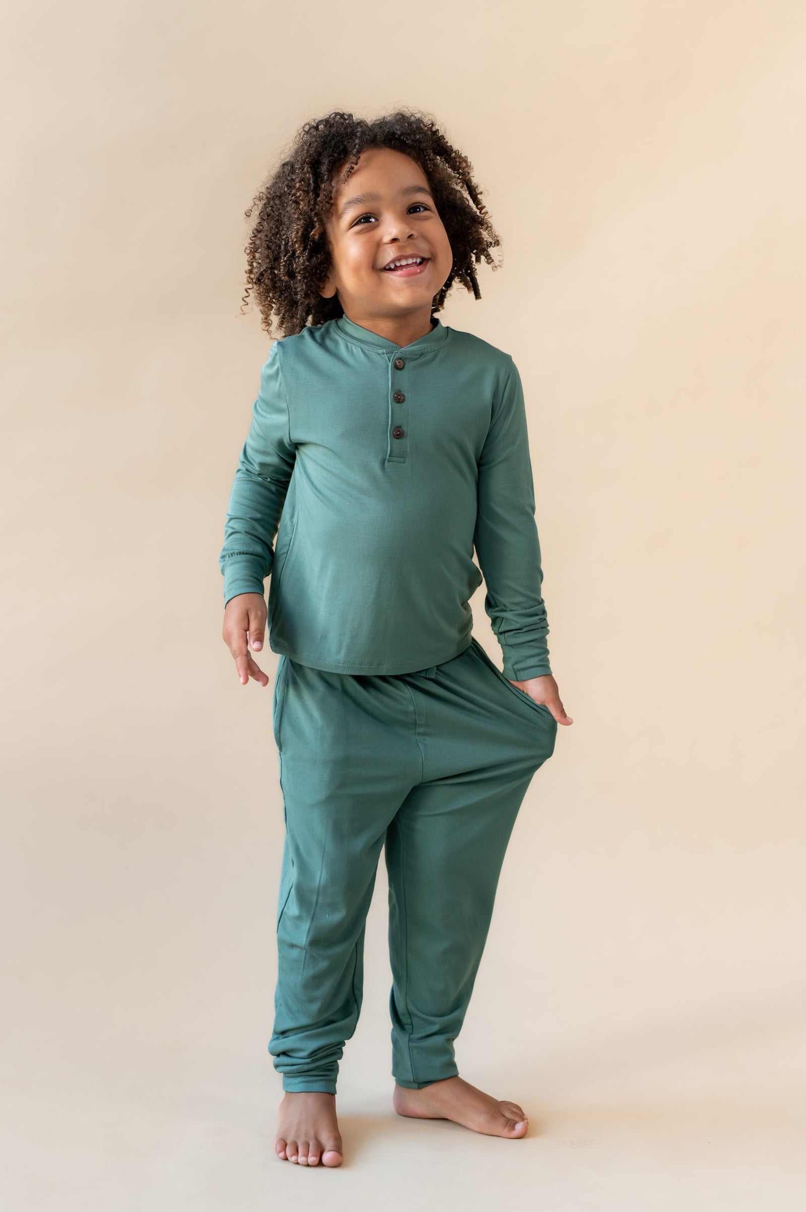 Toddler Jogger Pant in Pine