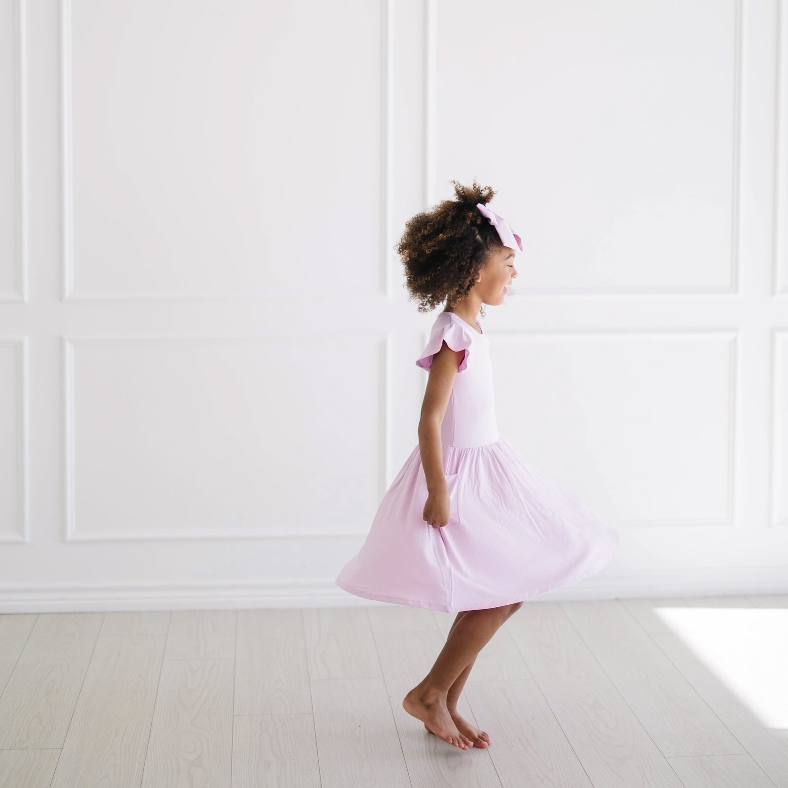 Pocket Dress in Thistle - Image 5