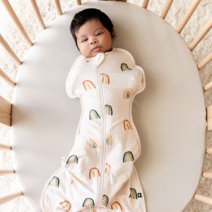 Swaddle Bag in Retro Rainbow 0.5