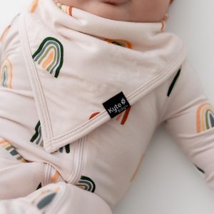 Bib in Retro Rainbow