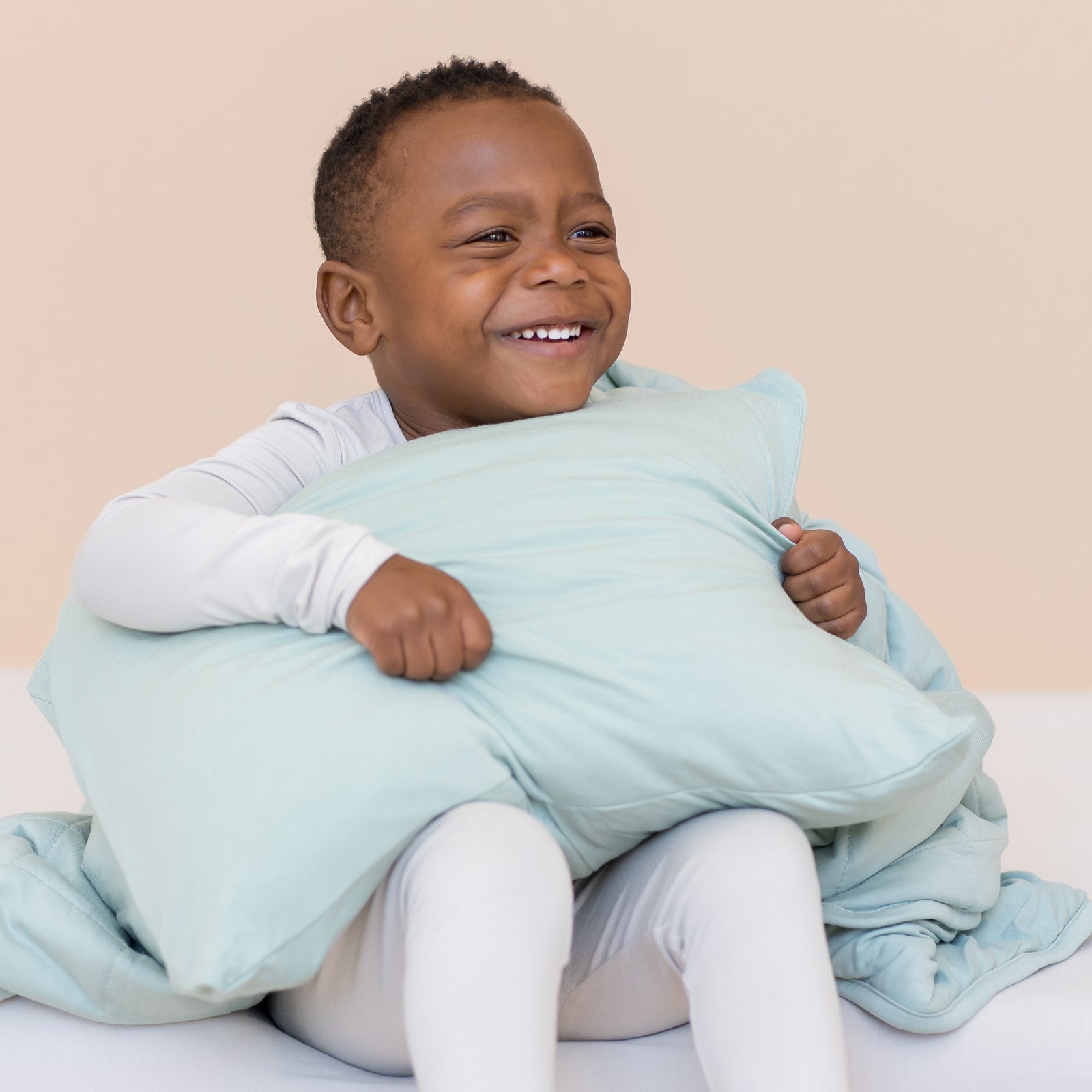 Toddler Pillowcase in Sage - Image 2