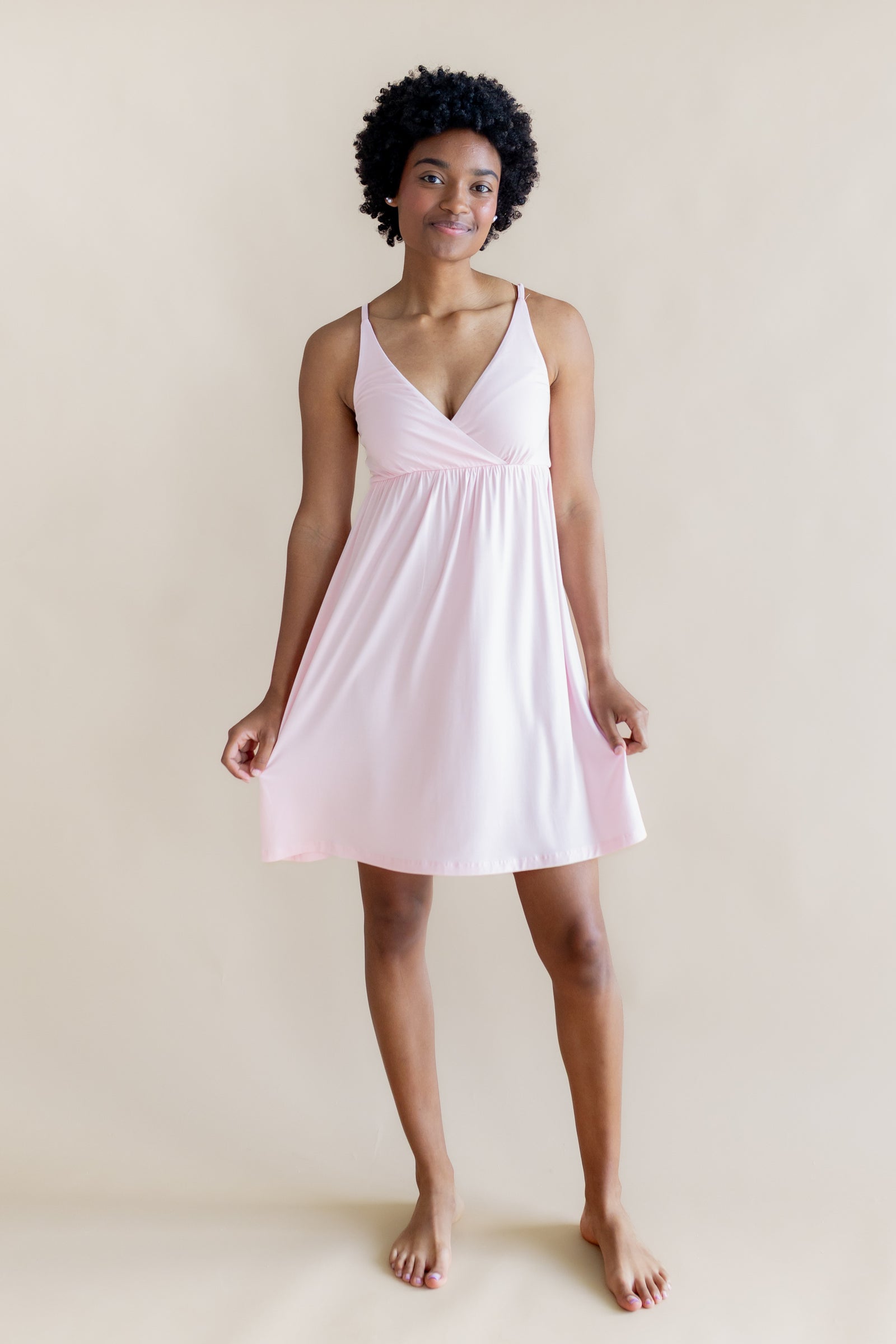 Women's Nightgown in Sakura - Image 3