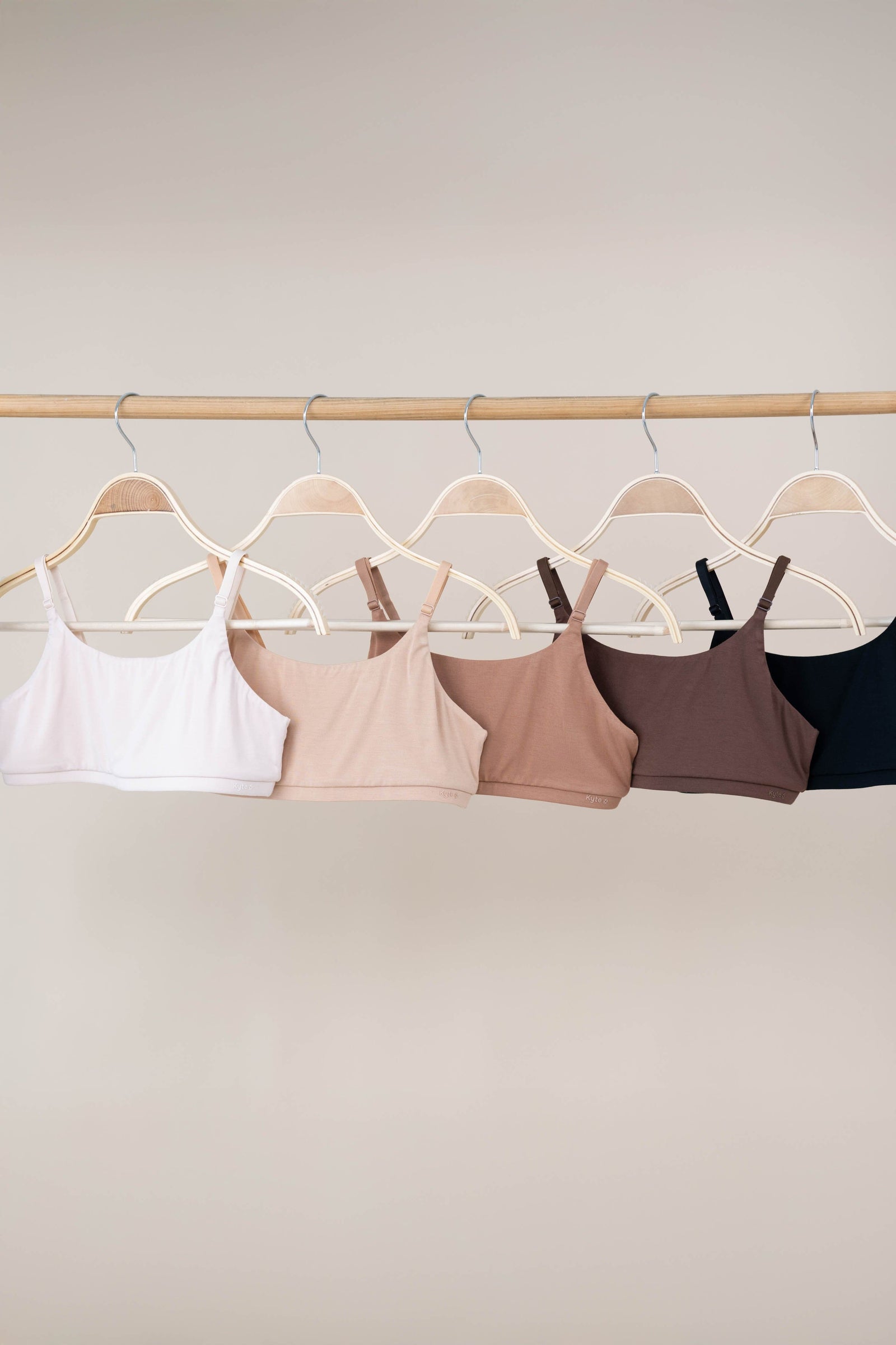 Women's Scoop Neck Bralette in Midnight - Image 8