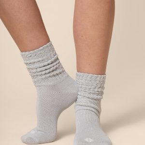 Adult Scrunch Socks in Storm