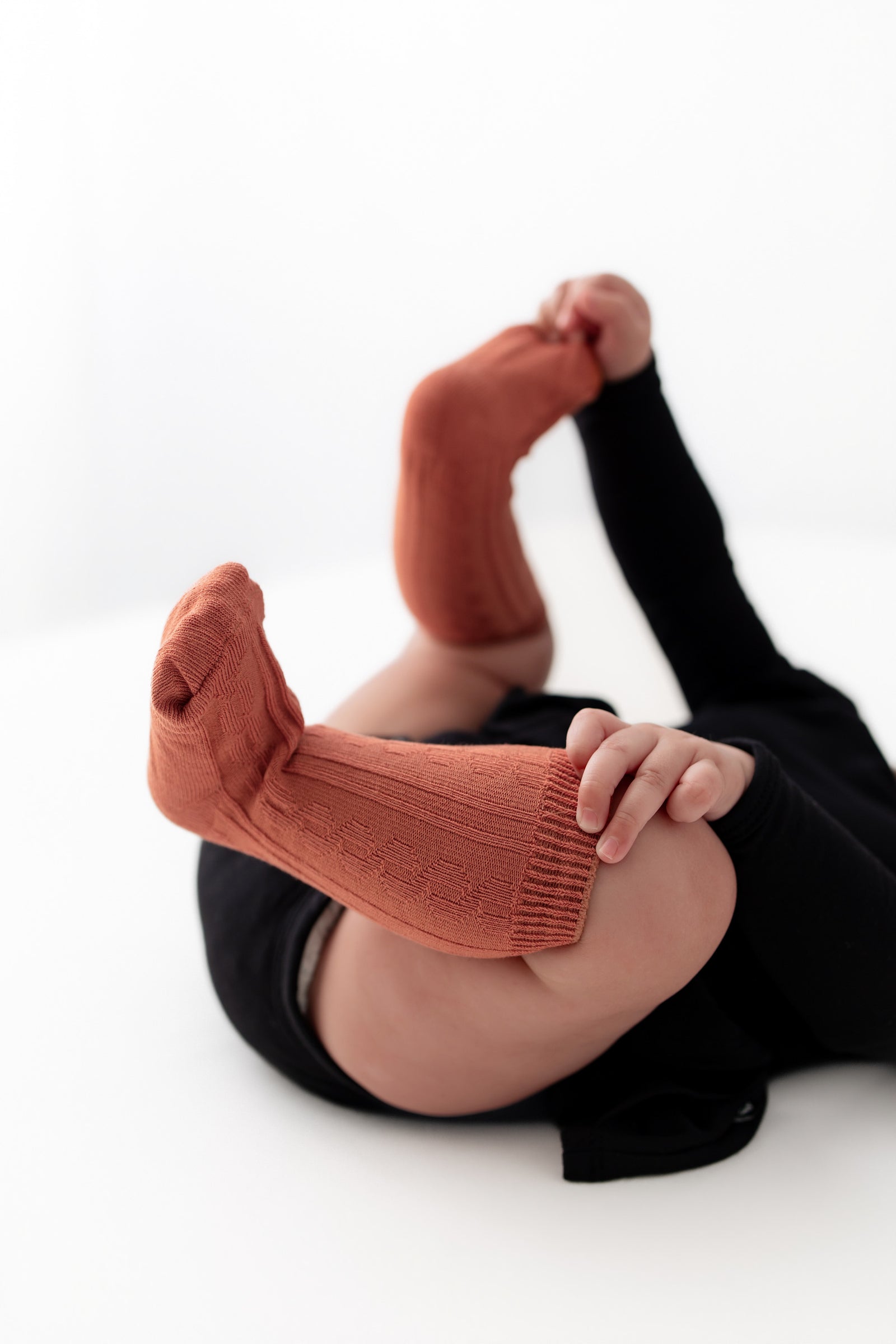 Knee High Socks in Sienna - Image 3