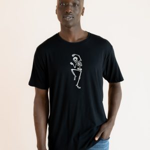 Men's Crew Neck Tee in Skeleton