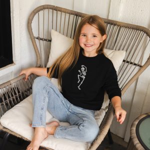 Sweatshirt in Skeleton