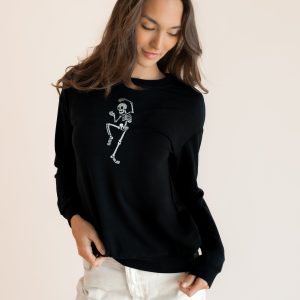 Women's Sweatshirt in Skeleton