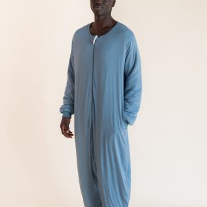 Long Sleeve Adult Sleep Bag Walker in Slate