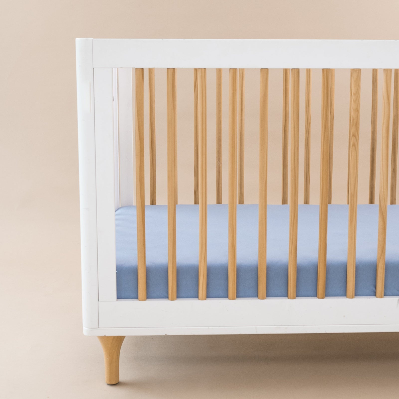Crib Sheet in Slate - Image 2
