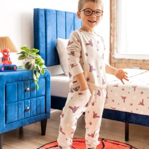 Long Sleeve Jogger Set in Spider-Man