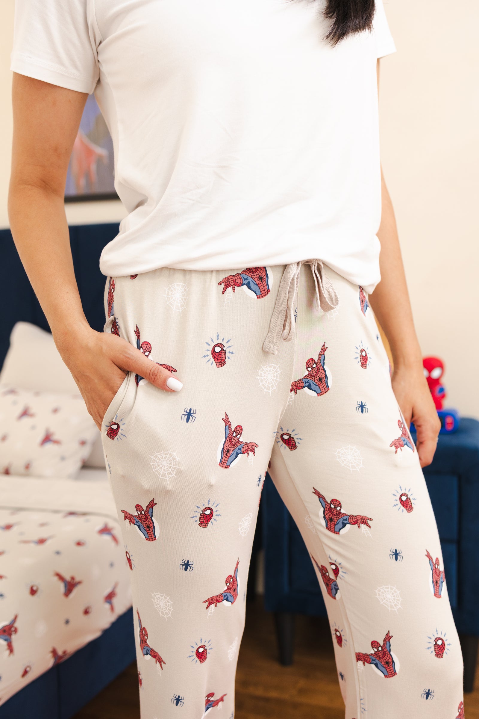 Women's Lounge Pants in Spider-Man - Image 2