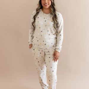 Women's Jogger Pajama Set in Starry Icon