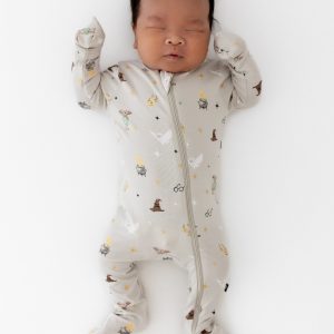 Zippered Footie in Starry Icon