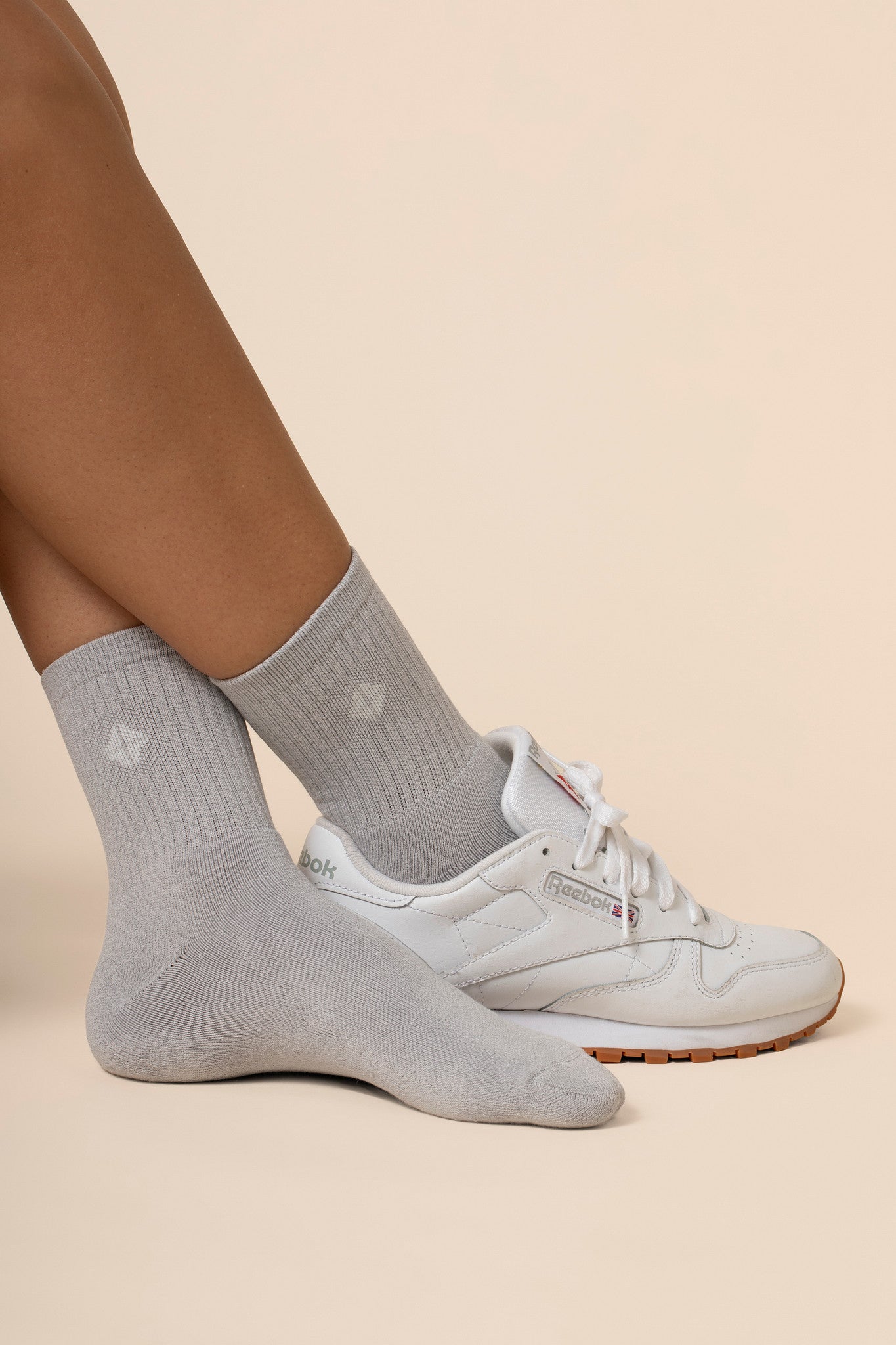 Adult Crew Socks in Storm - Image 3