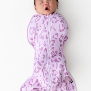 Swaddle Bag in Thistle Leopard 0.5
