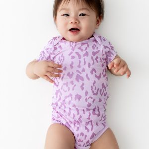Bodysuit in Thistle Leopard