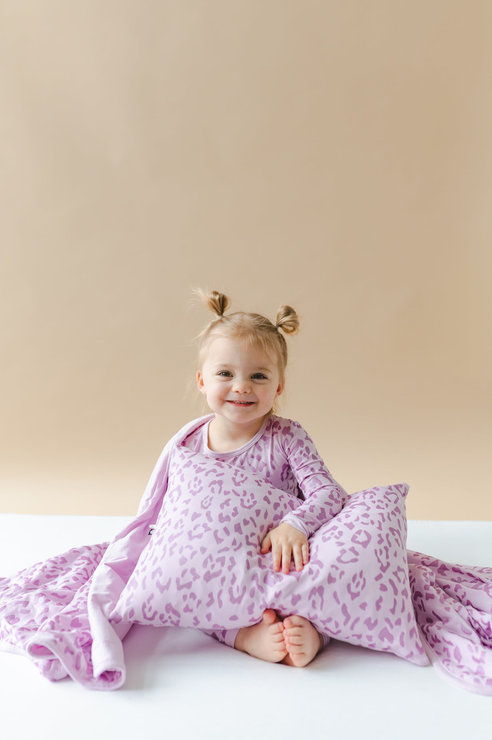 Toddler Pillowcase in Thistle Leopard - Image 3
