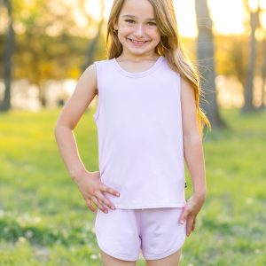 Tank Jogger Set in Thistle