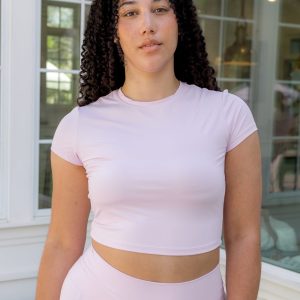Bamboo Flex Baby Tee in Thistle