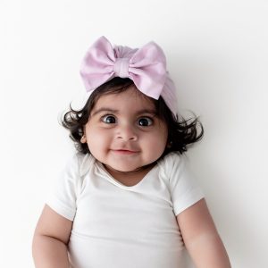 Bow Headwrap in Thistle