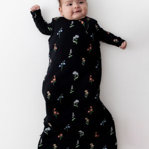 Sleep Bag in Midnight Wildflower 2.5