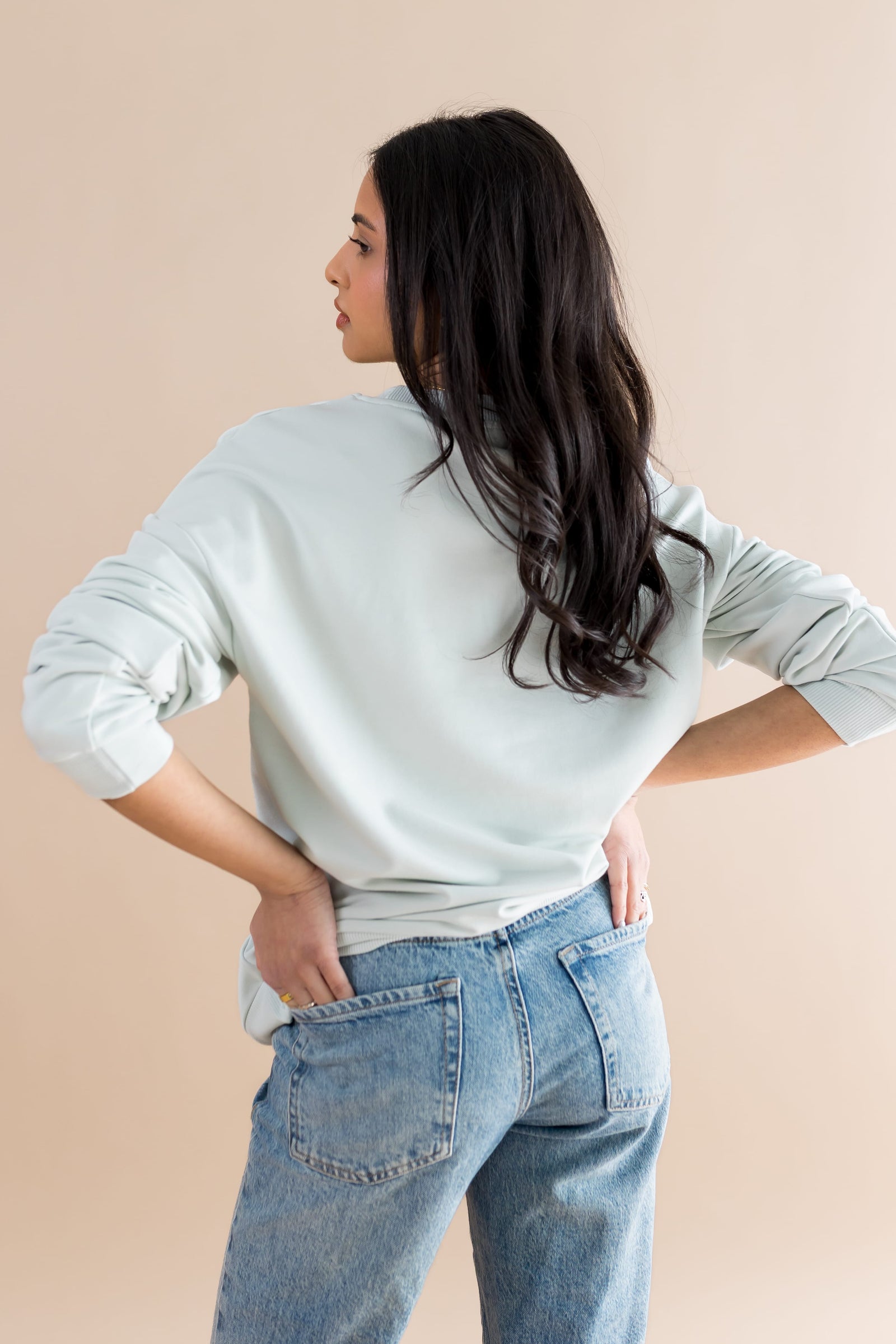 Women's Sweatshirt in Winnie the Pooh on Dew - Image 5