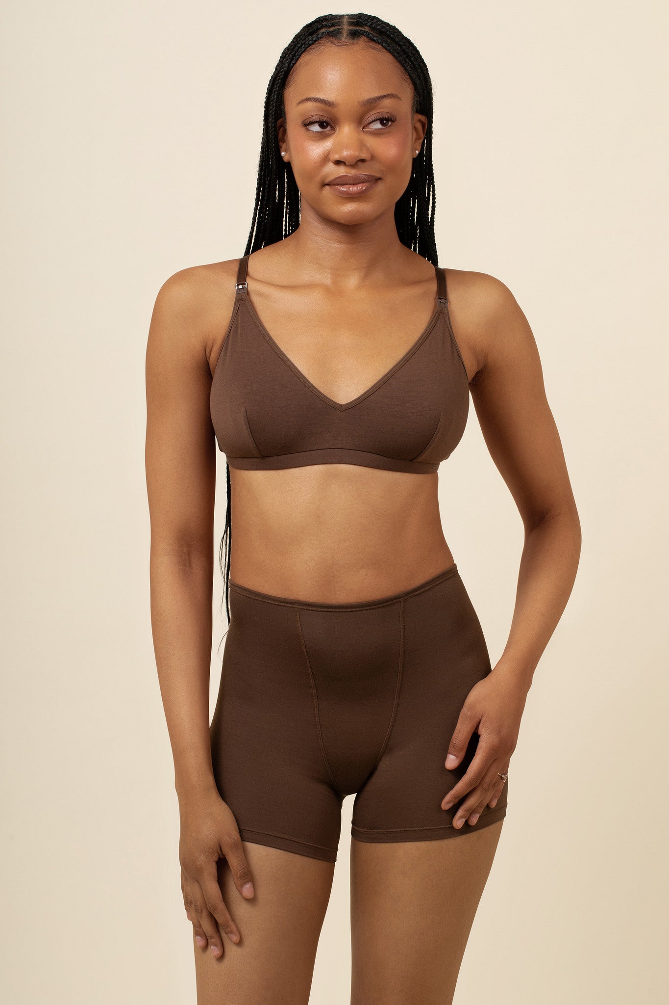 Women's Boxer in Toffee - Image 3