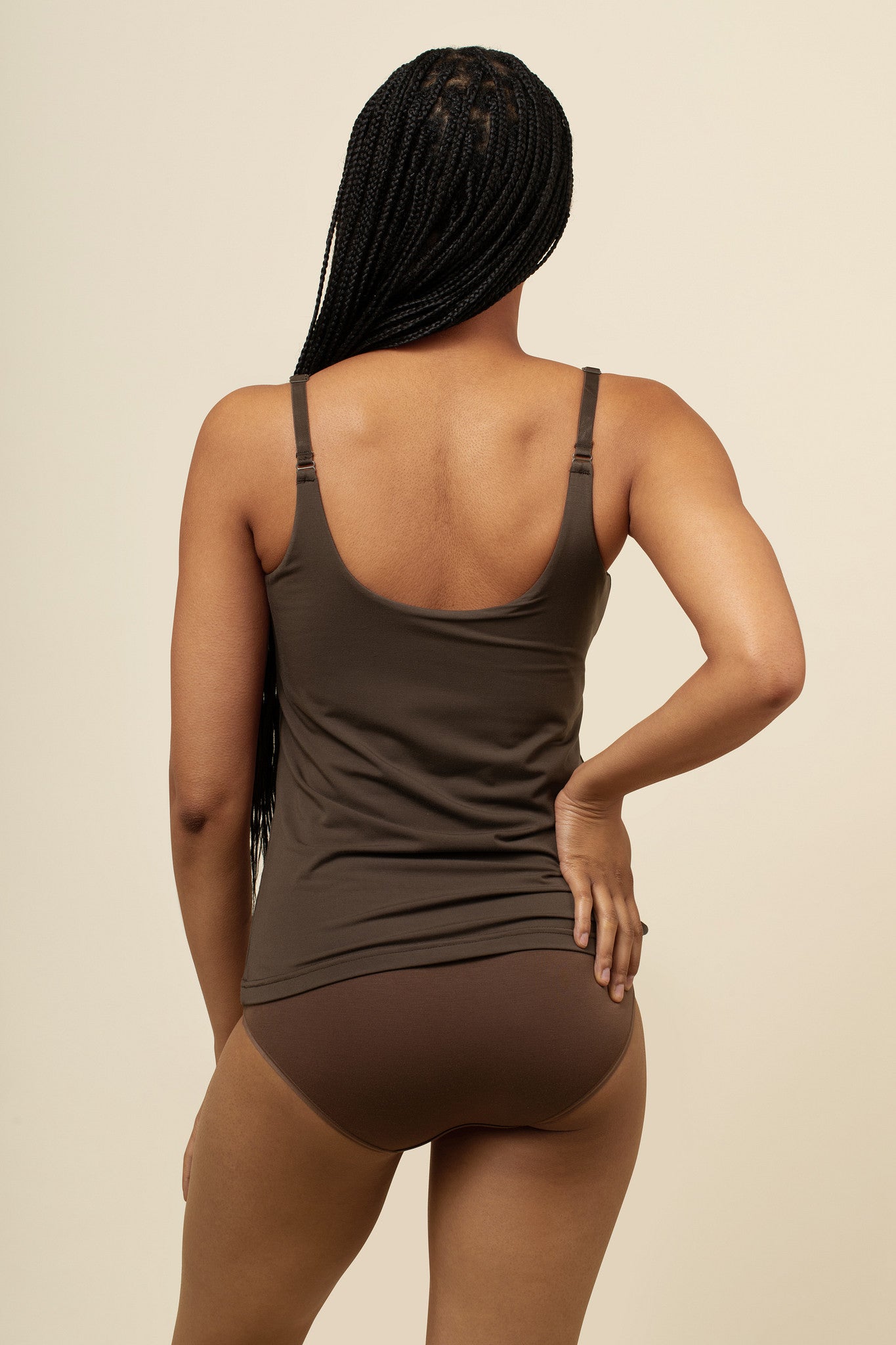 Women's Nursing Tank in Toffee - Image 3