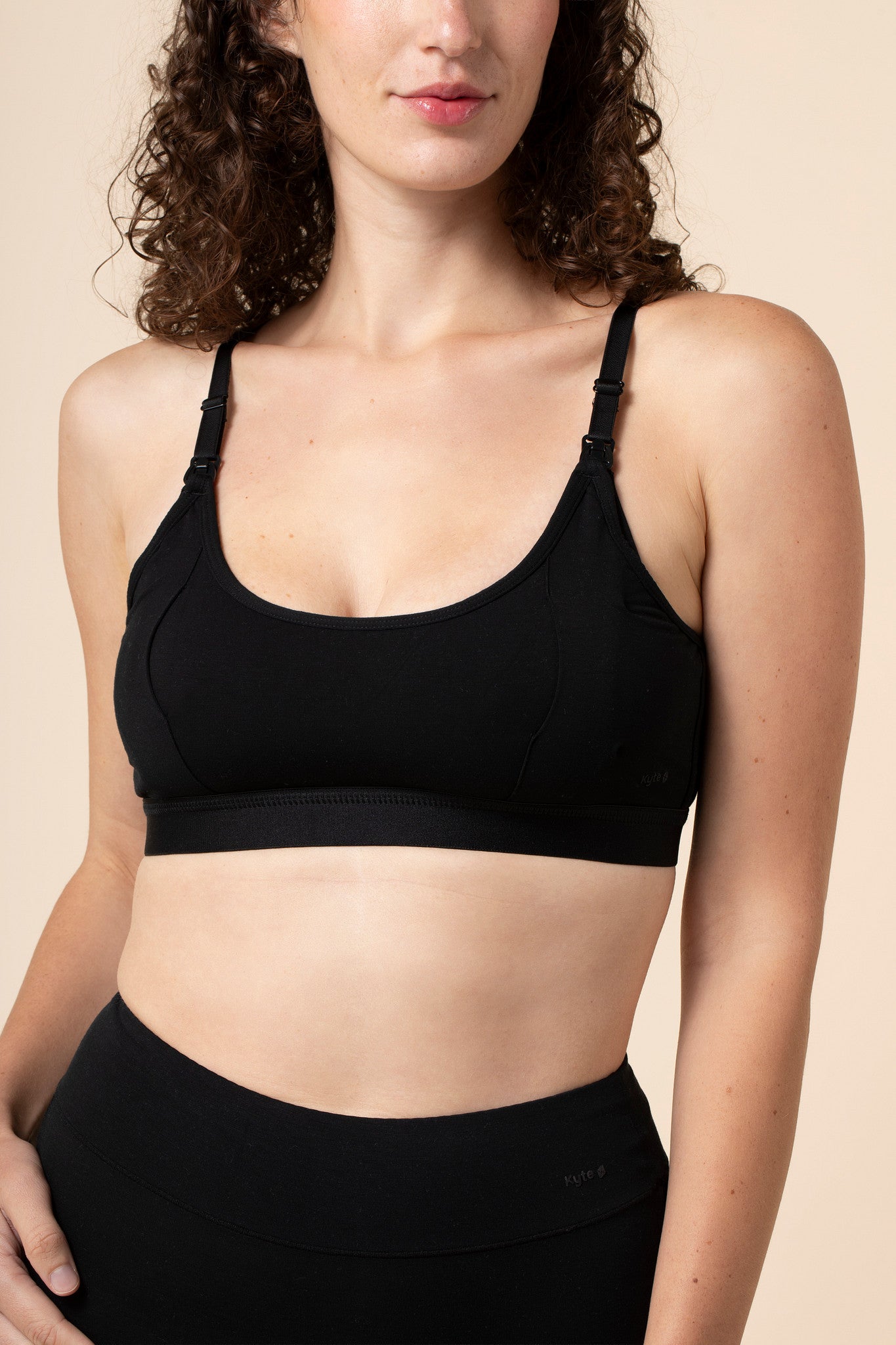 Women's Pumping Bra in Midnight - Image 2