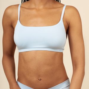 Women's Scoop Neck Bralette in Breeze