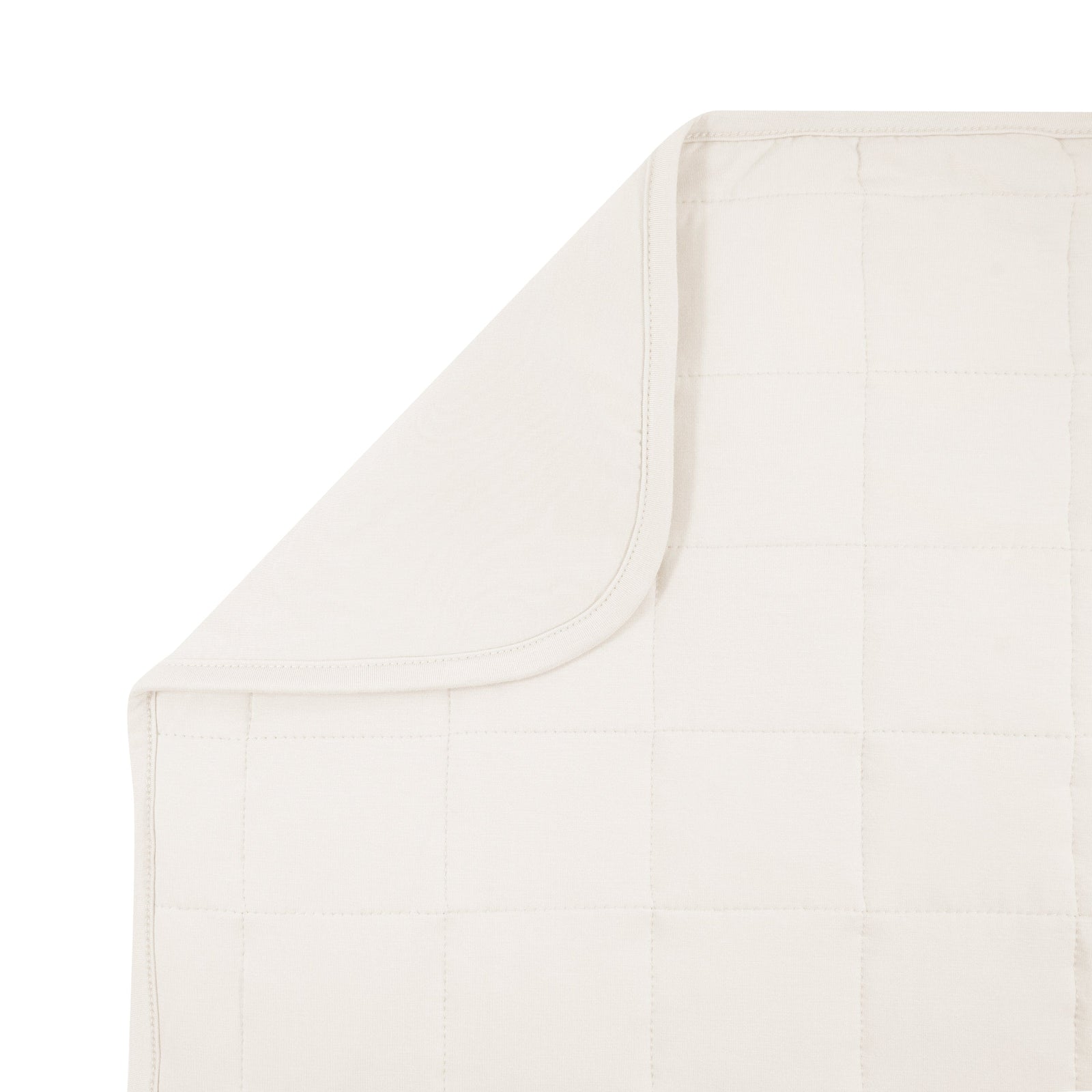 Adult Quilted Blanket in Oat 2.5 - Image 5